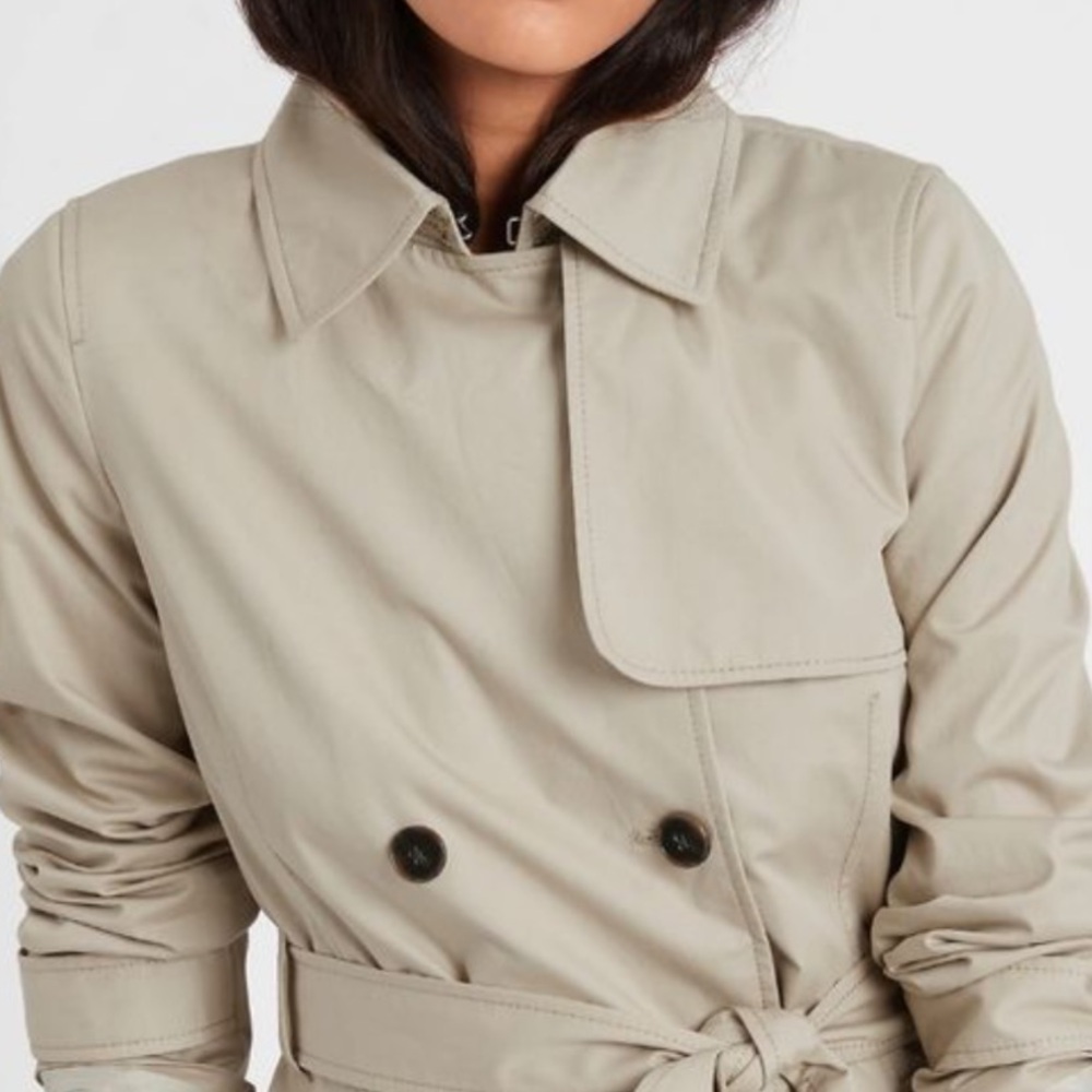 Banana Republic Petite Essential Trench Coat